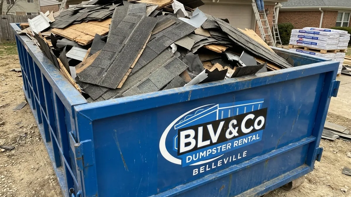 Roll-off dumpster services in Belleville, IL Roll-off dumpster services in Belleville, IL